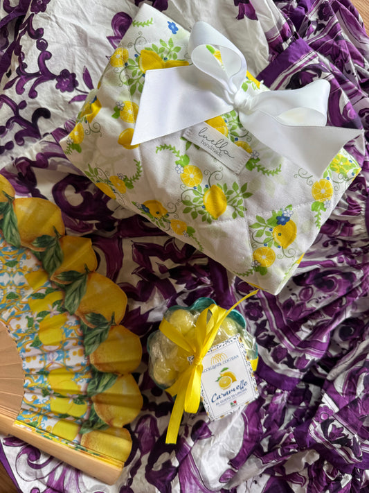 Almalfi Bloom Makeup Bag