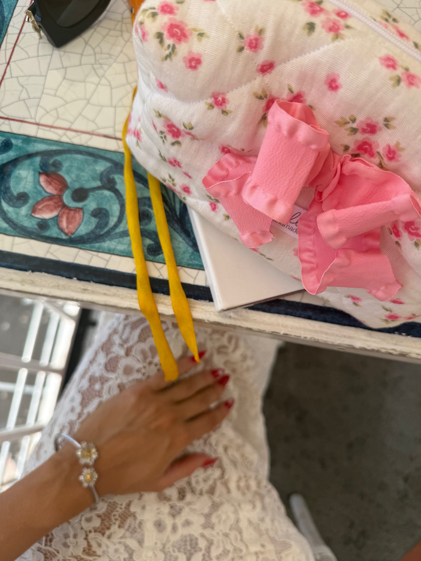 Blush Bloom Luella Makeup Bag