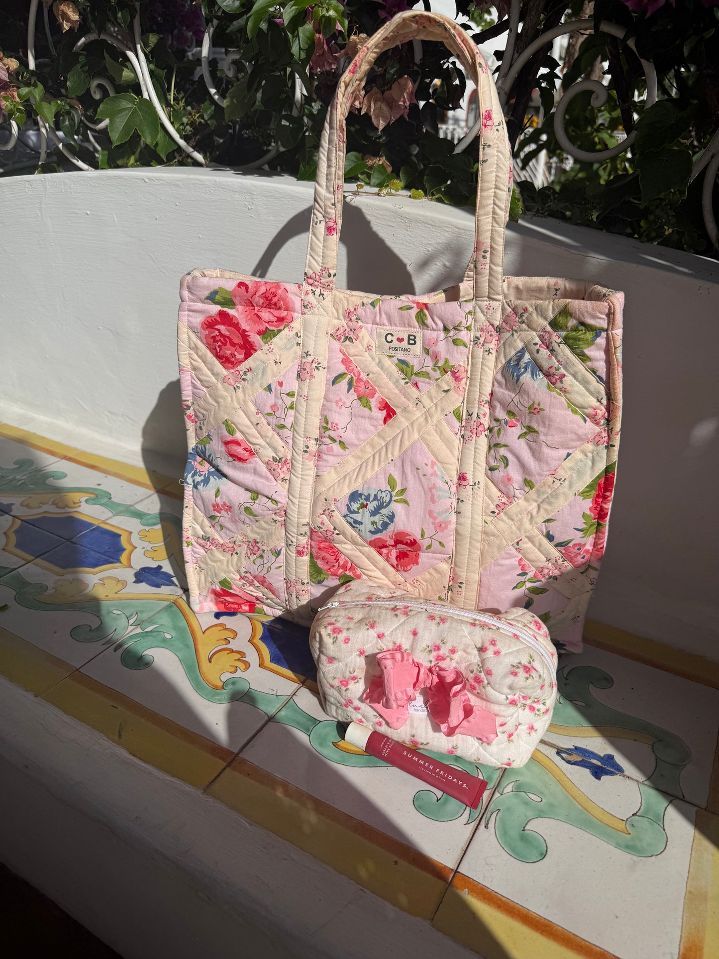 Blush Bloom Luella Makeup Bag